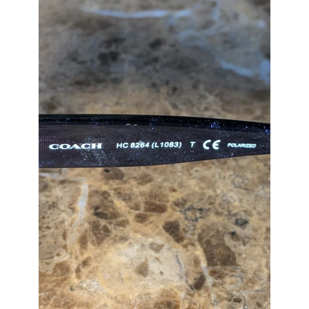 COACH HC 8264 5002T3 BLACK GOLD AUTHENTIC FRAMES EYEGLASSES 56-17